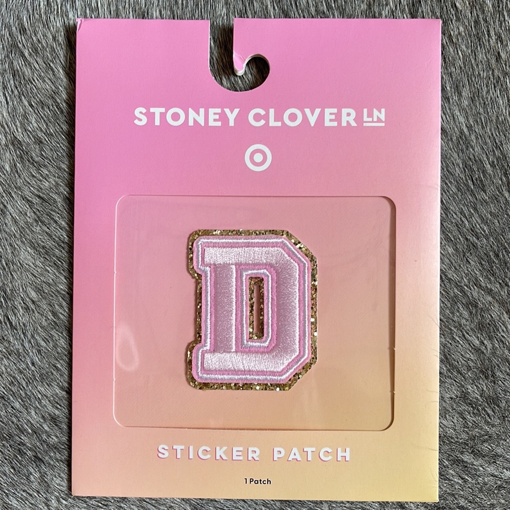 Stoney Clover Lane Letter x Target Patch “D”